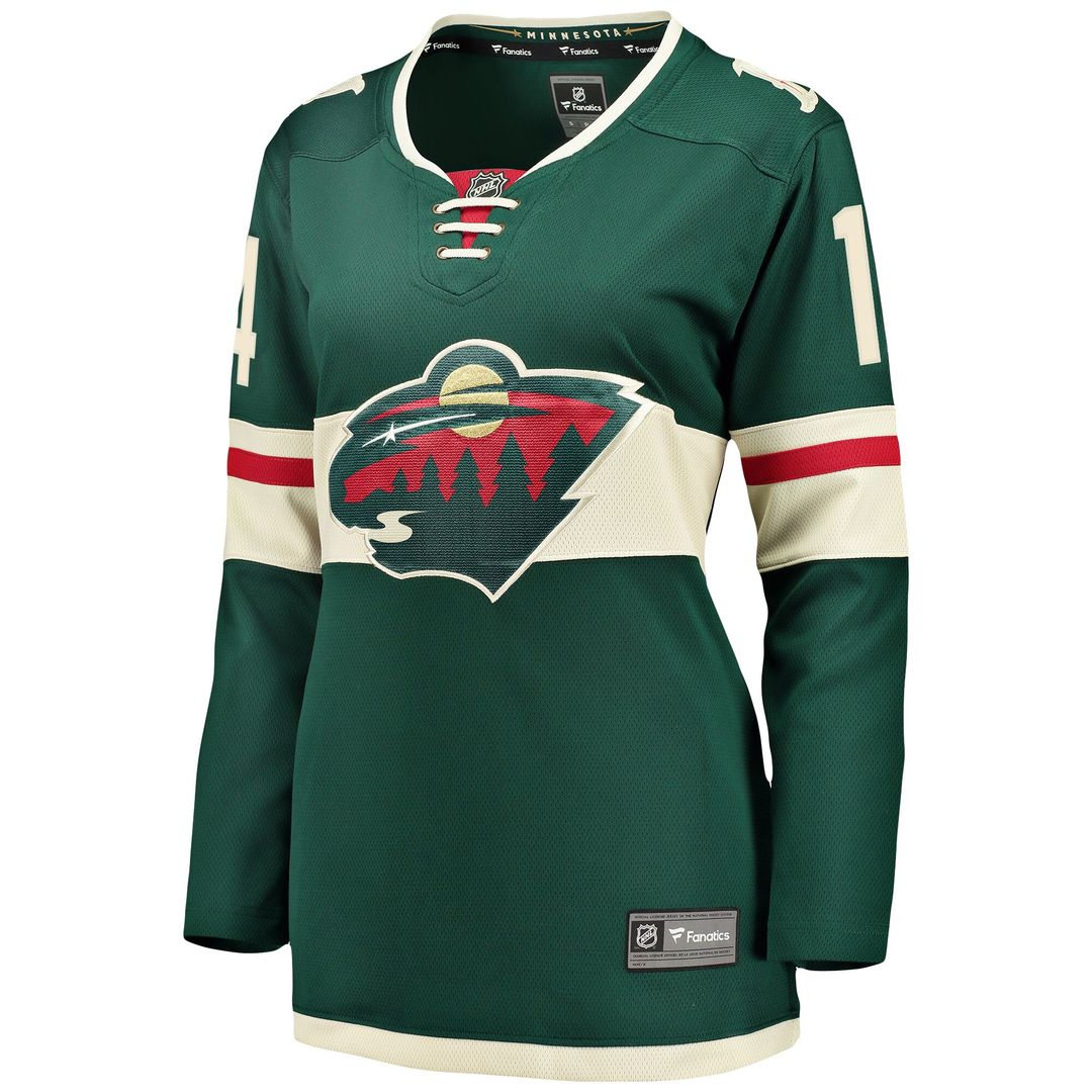 Joel Eriksson Ek Minnesota Wild Fanatics Women's Breakaway Player Jersey - Green