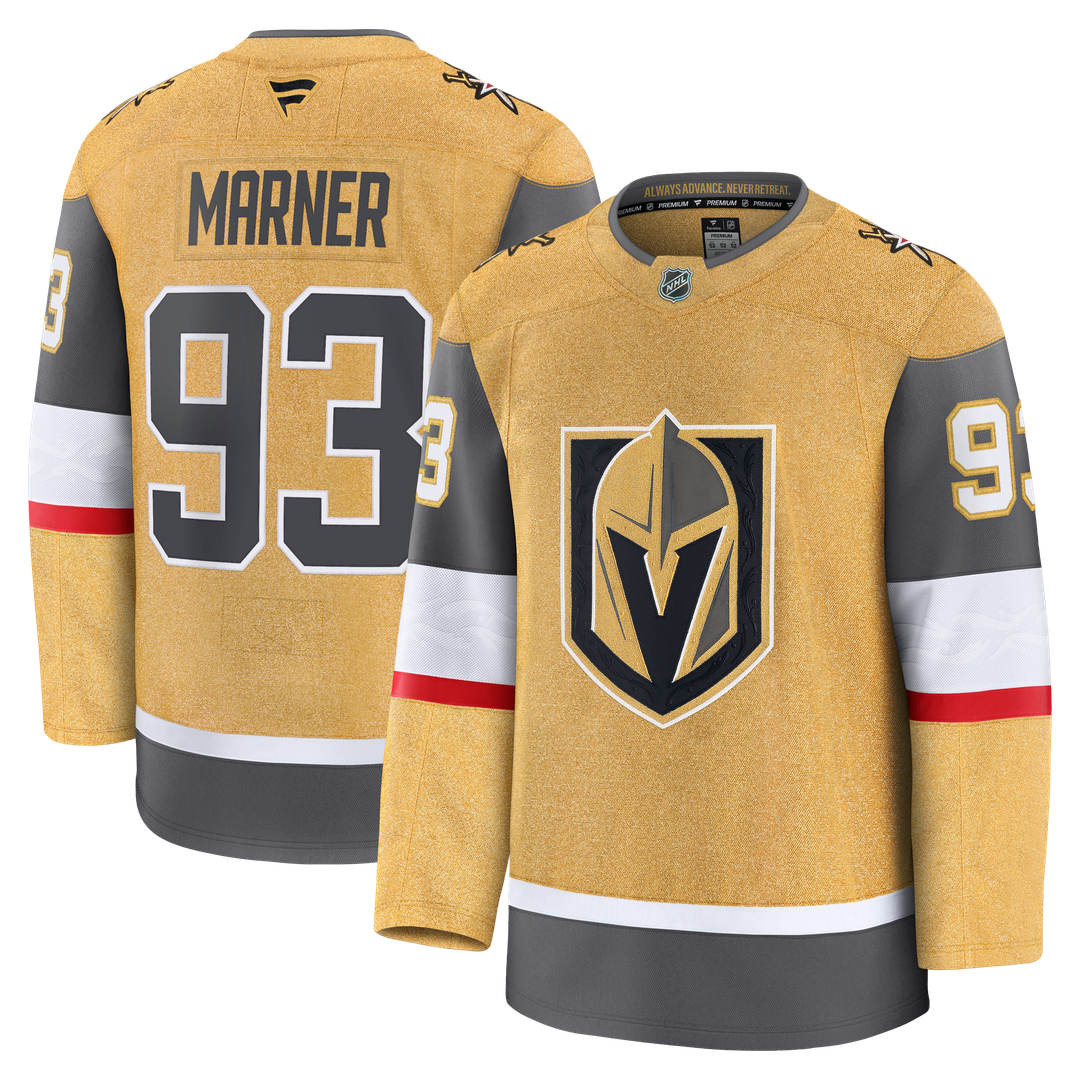 Mitch Marner Vegas Golden Knights Fanatics Home Premium Jersey - Gold