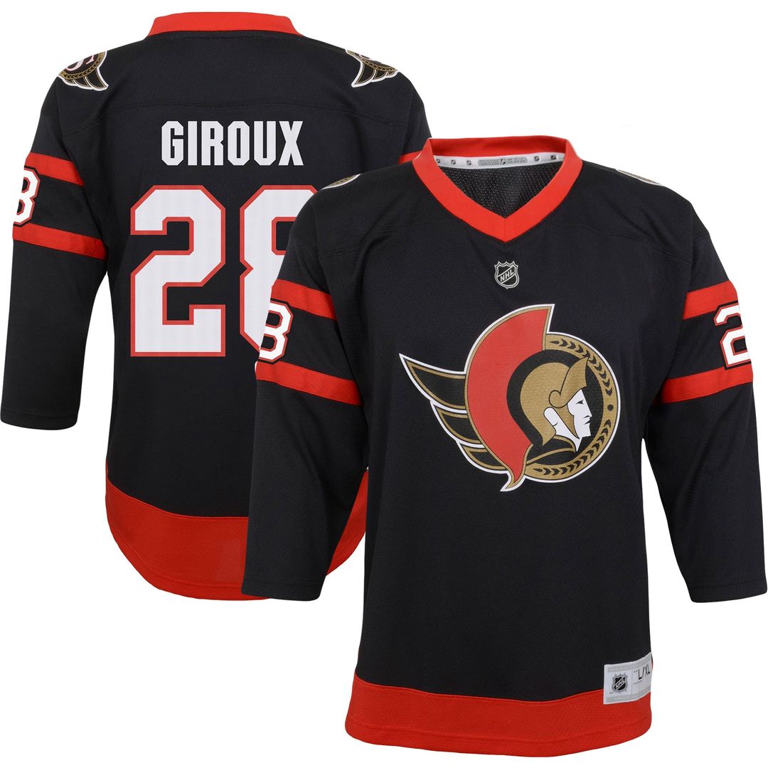 Claude Giroux Ottawa Senators Youth Player Replica Jersey - Black