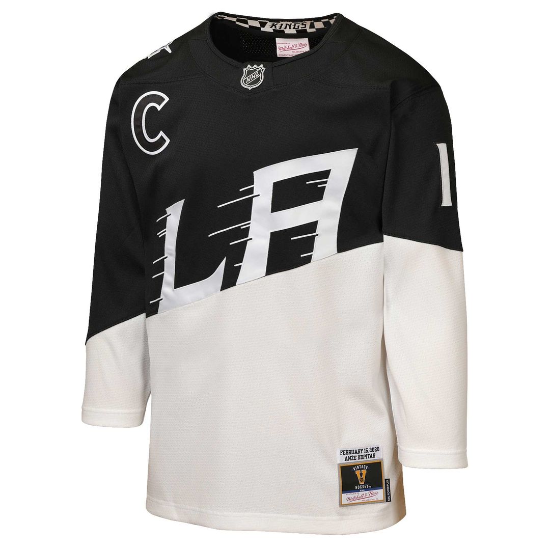 Anze Kopitar Los Angeles Kings Mitchell & Ness Youth 2020 Stadium Series Power Play Jersey - Black/White