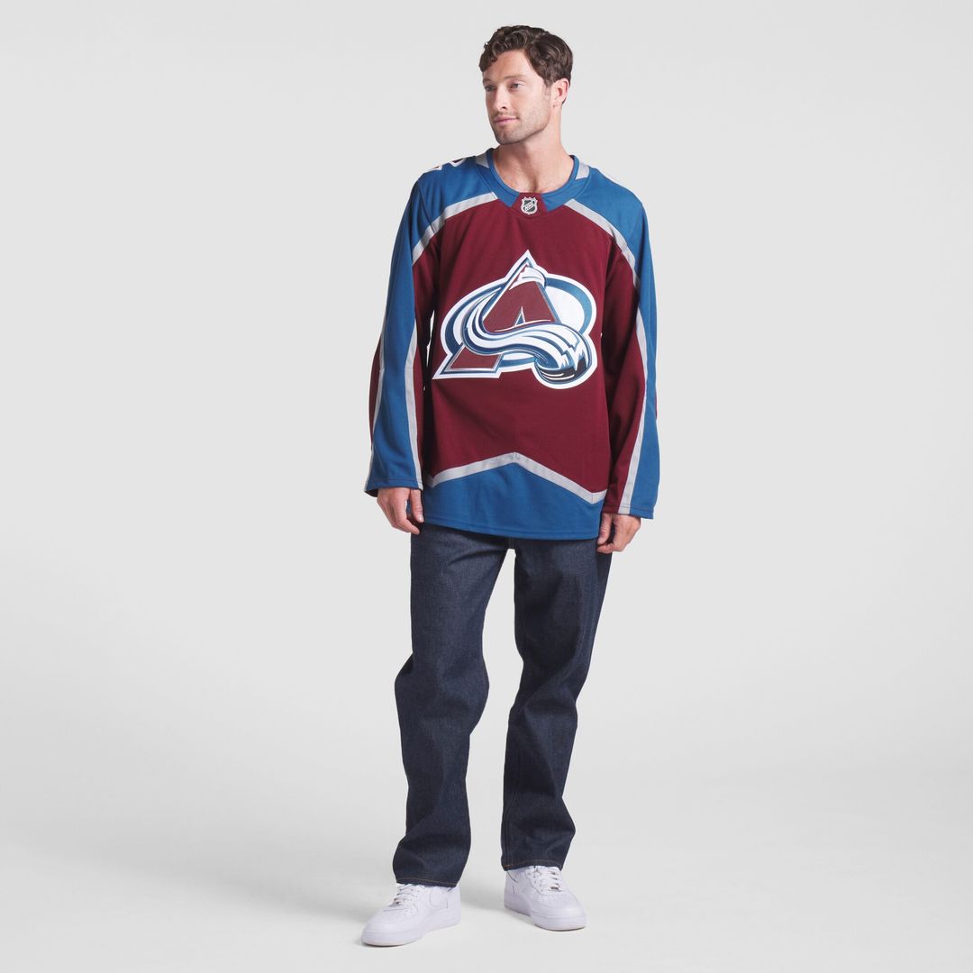 Colorado Avalanche Fanatics Home Premium Jersey - Burgundy