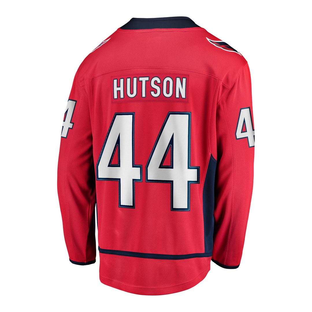 Cole Hutson Washington Capitals Fanatics Home Breakaway Jersey - Red