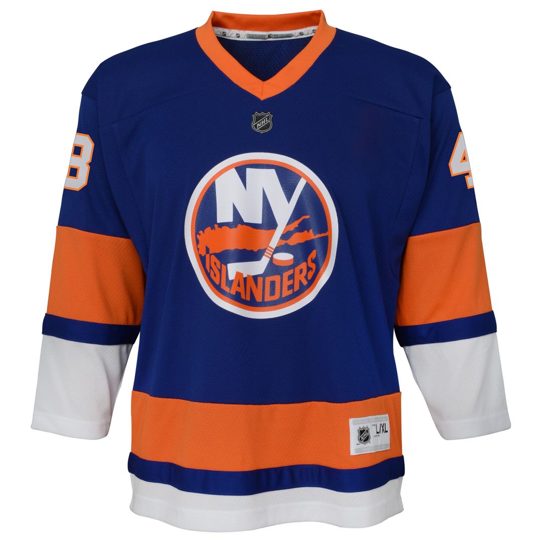 Matthew Schaefer New York Islanders Outerstuff Youth Home Player Replica Jersey - Blue