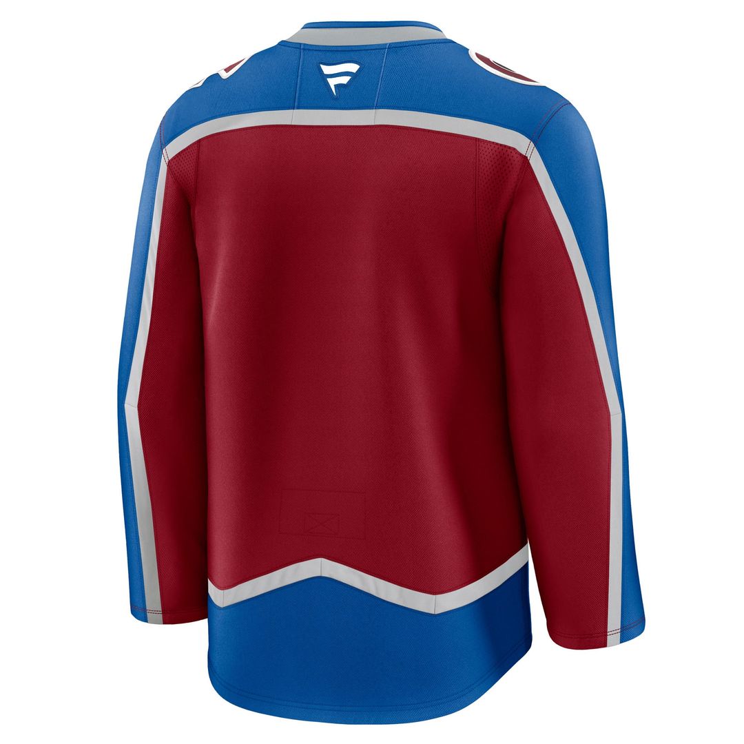 Colorado Avalanche Fanatics Home Premium Jersey - Burgundy