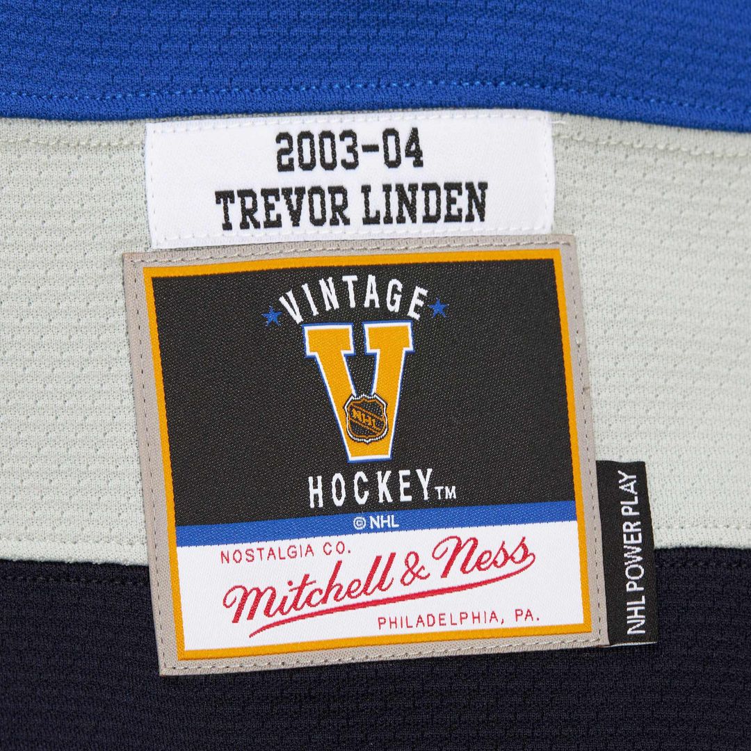 Trevor Linden Vancouver Canucks 2003-04 Power Play Jersey - White