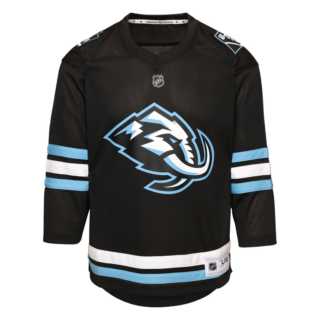 Utah Mammoth Youth Home Replica Jersey - Black