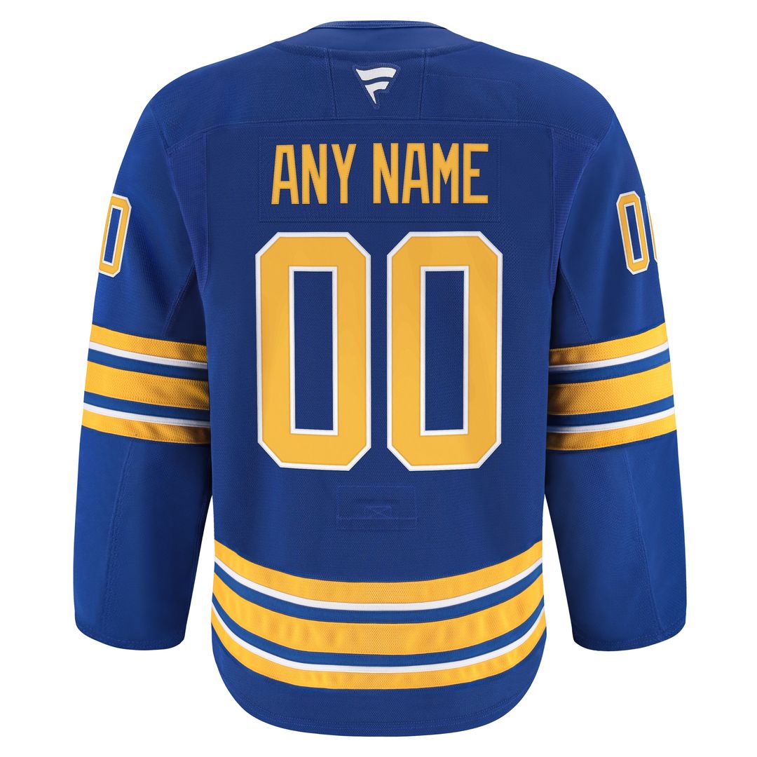 Buffalo Sabres Fanatics Home Authentic Pro Custom Jersey - Royal