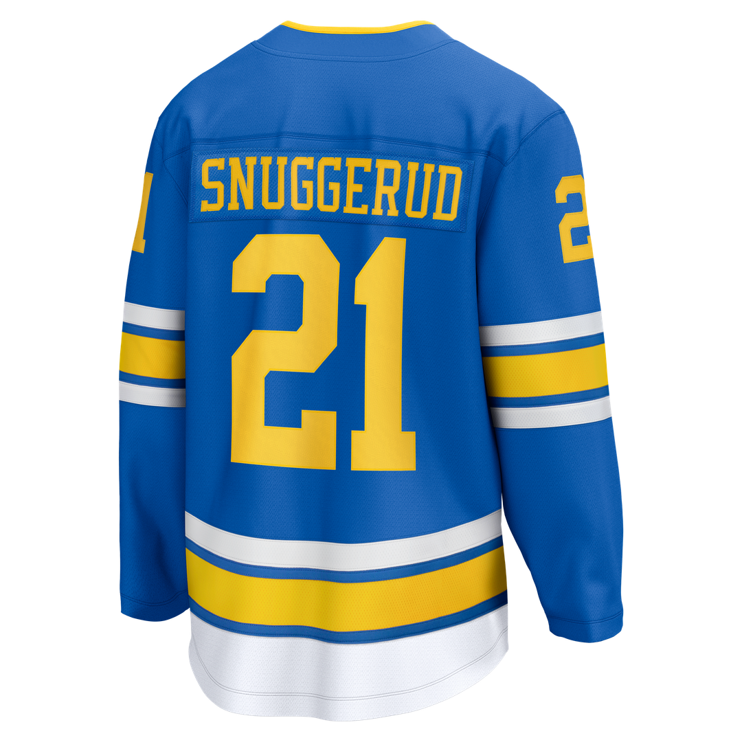 Jimmy Snuggerud St. Louis Blues Fanatics Home Breakaway Jersey - Blue