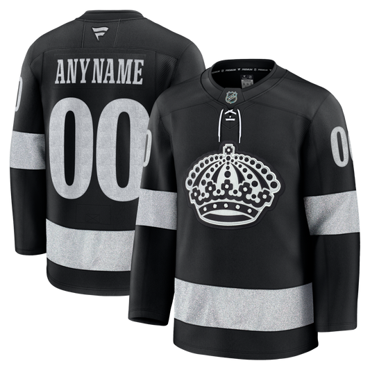 Los Angeles Kings Fanatics Alternate Premium Custom Jersey - Black