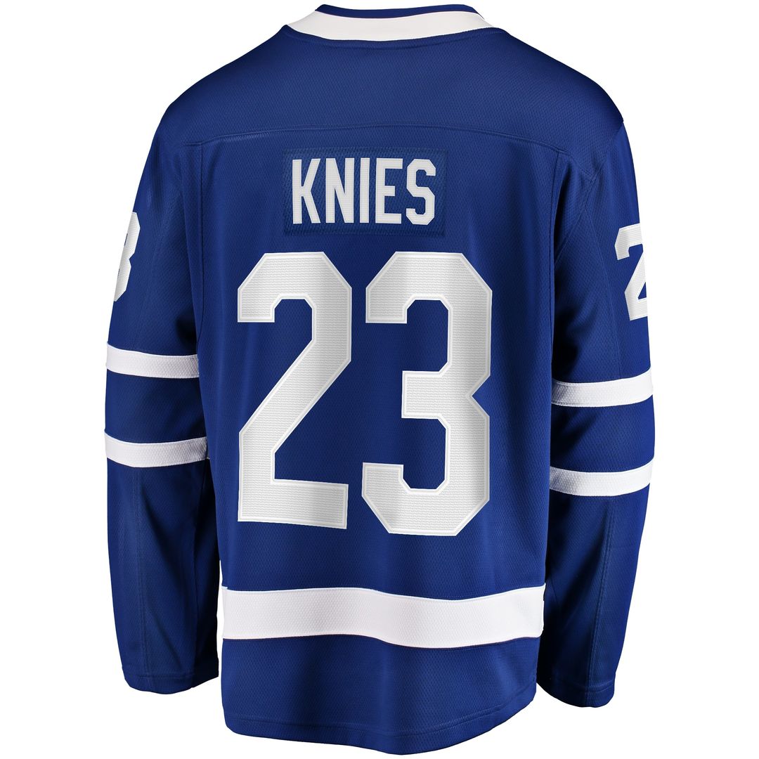 Matthew Knies Toronto Maple Leafs Fanatics Home Premier Breakaway Player Jersey - Blue