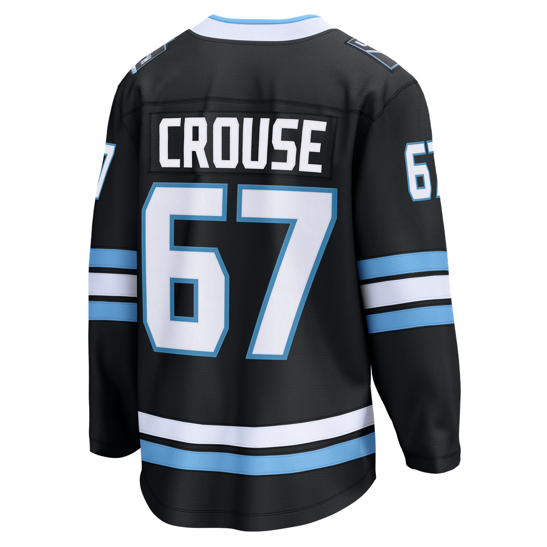 Lawson Crouse Utah Mammoth Fanatics Home Breakaway Player Jersey - Black