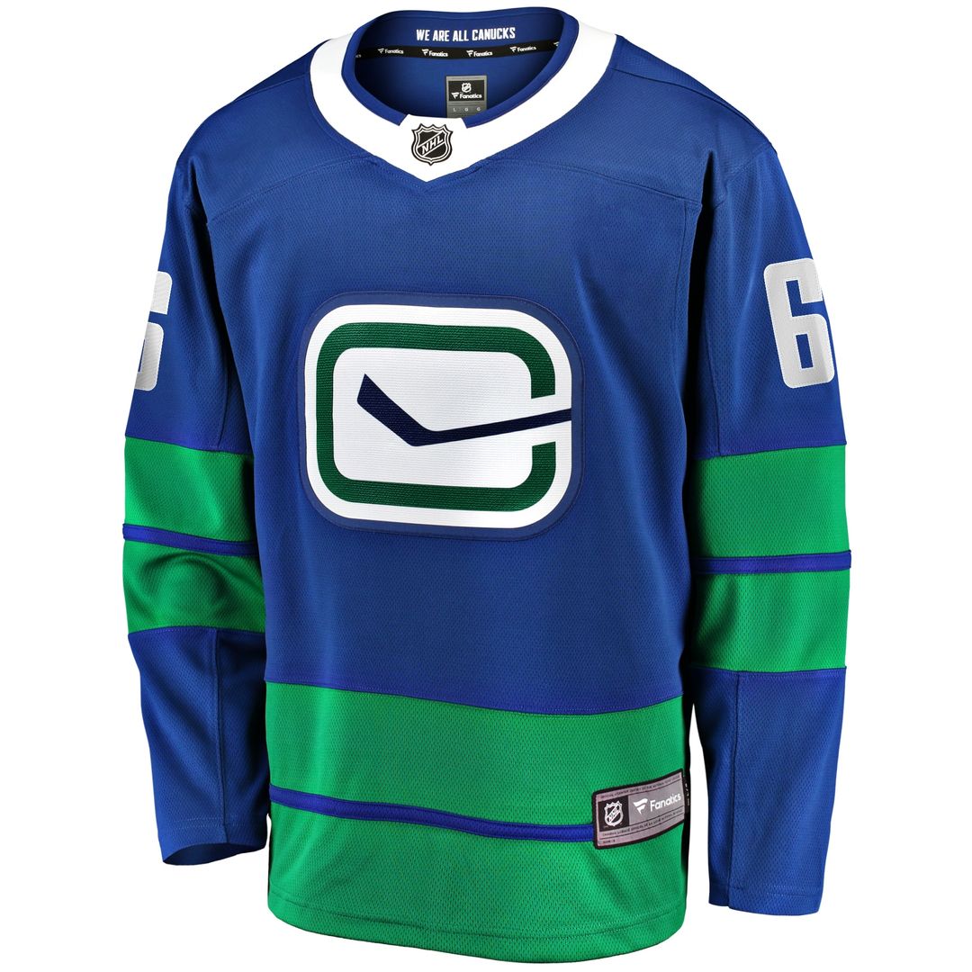 Brock Boeser Vancouver Canucks Fanatics Breakaway Jersey - Blue