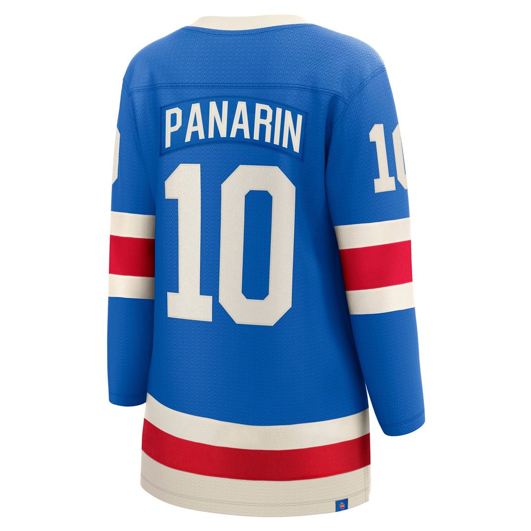 Artemi Panarin New York Rangers Fanatics Women's Centennial Breakaway Jersey - Blue