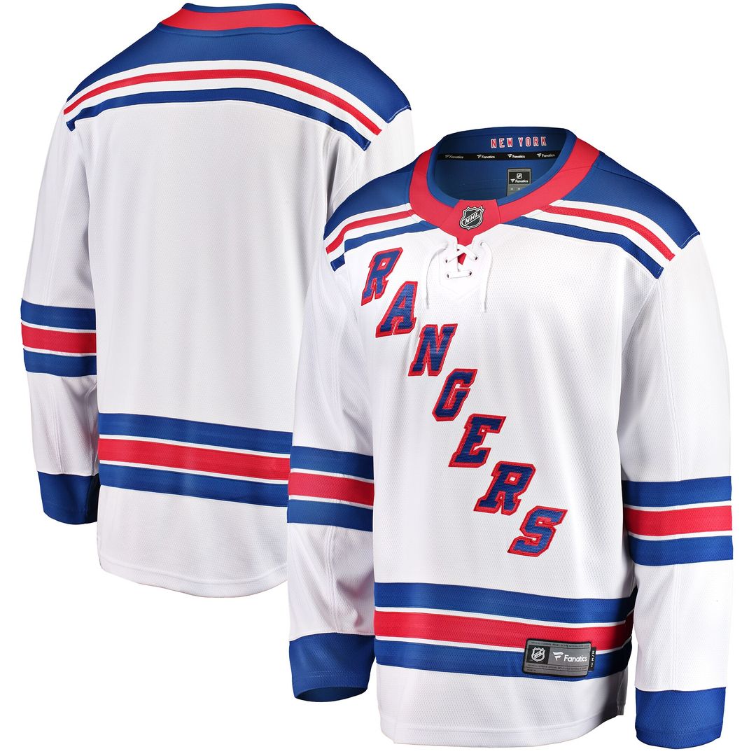 New York Rangers Fanatics Breakaway Home Jersey - Blue