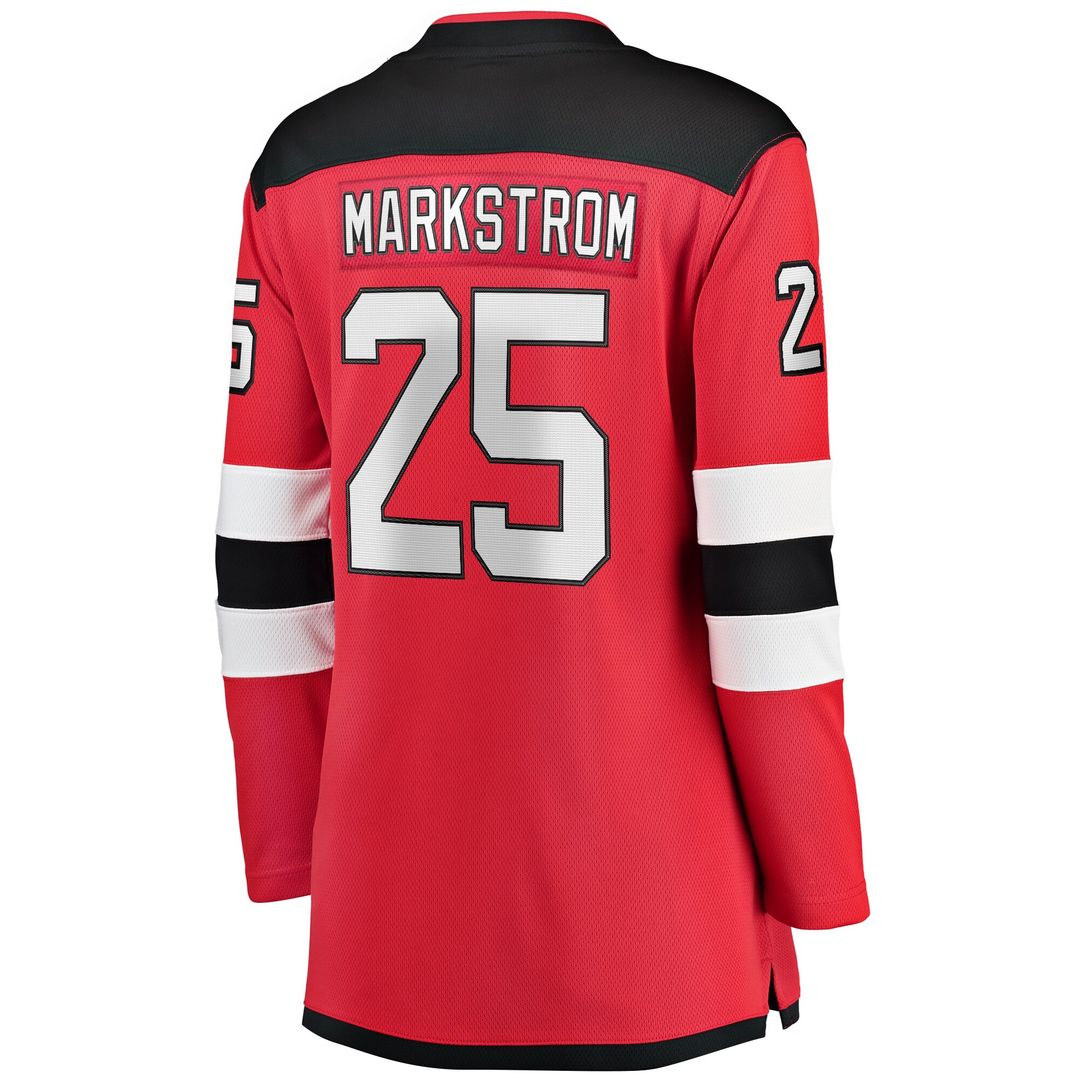 Jacob Markstrom New Jersey Devils Fanatics Women's Home Breakaway Jersey - Red