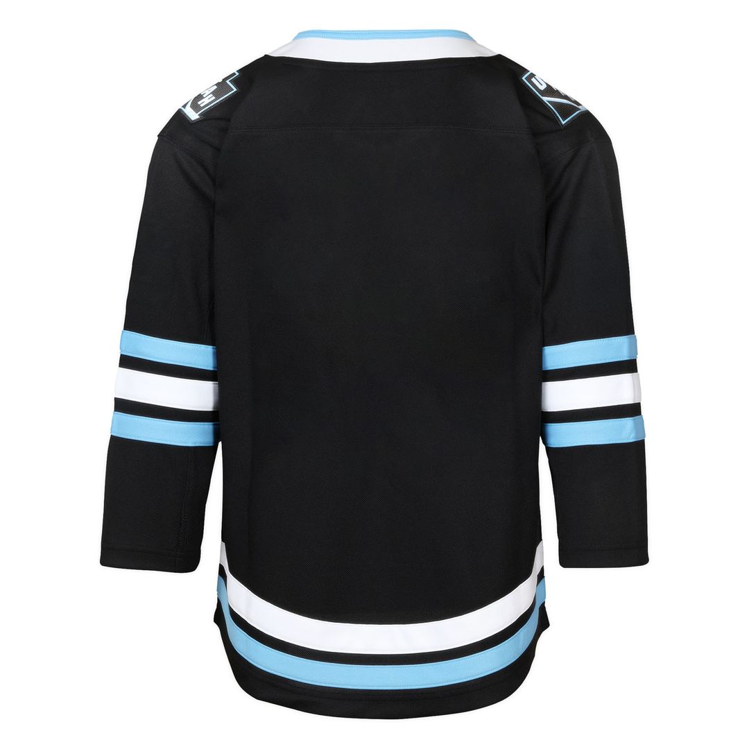 Utah Mammoth Youth Home Premier Jersey - Black