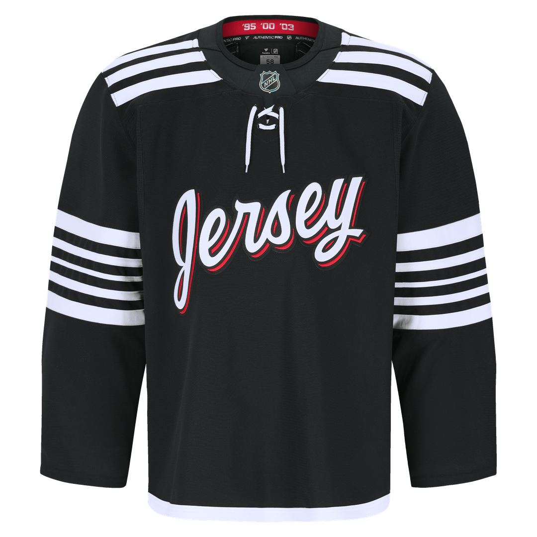 New Jersey Devils Fanatics Away Authentic Pro Jersey - White
