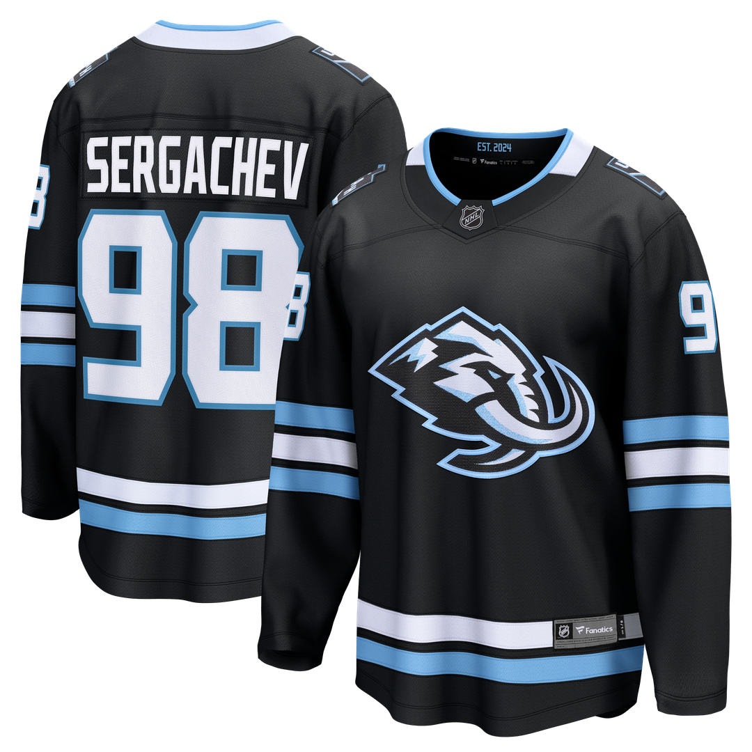 Mikhail Sergachev Utah Mammoth Fanatics Home Breakaway Player Jersey - Black