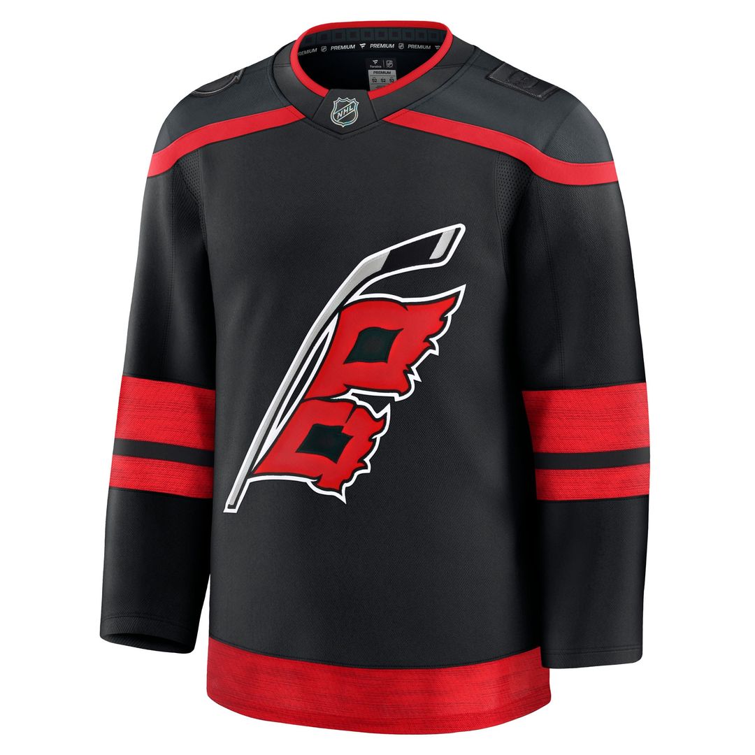 Carolina Hurricanes Fanatics Home Premium Jersey - Black