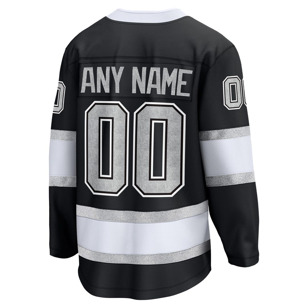 Los Angeles Kings Fanatics Home Breakaway Custom Jersey - Black