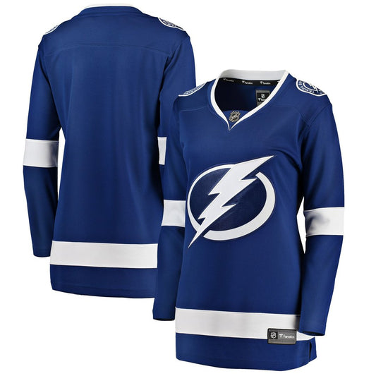 Tampa Bay Lightning Fanatics Women's Home Breakaway Jersey - Blue