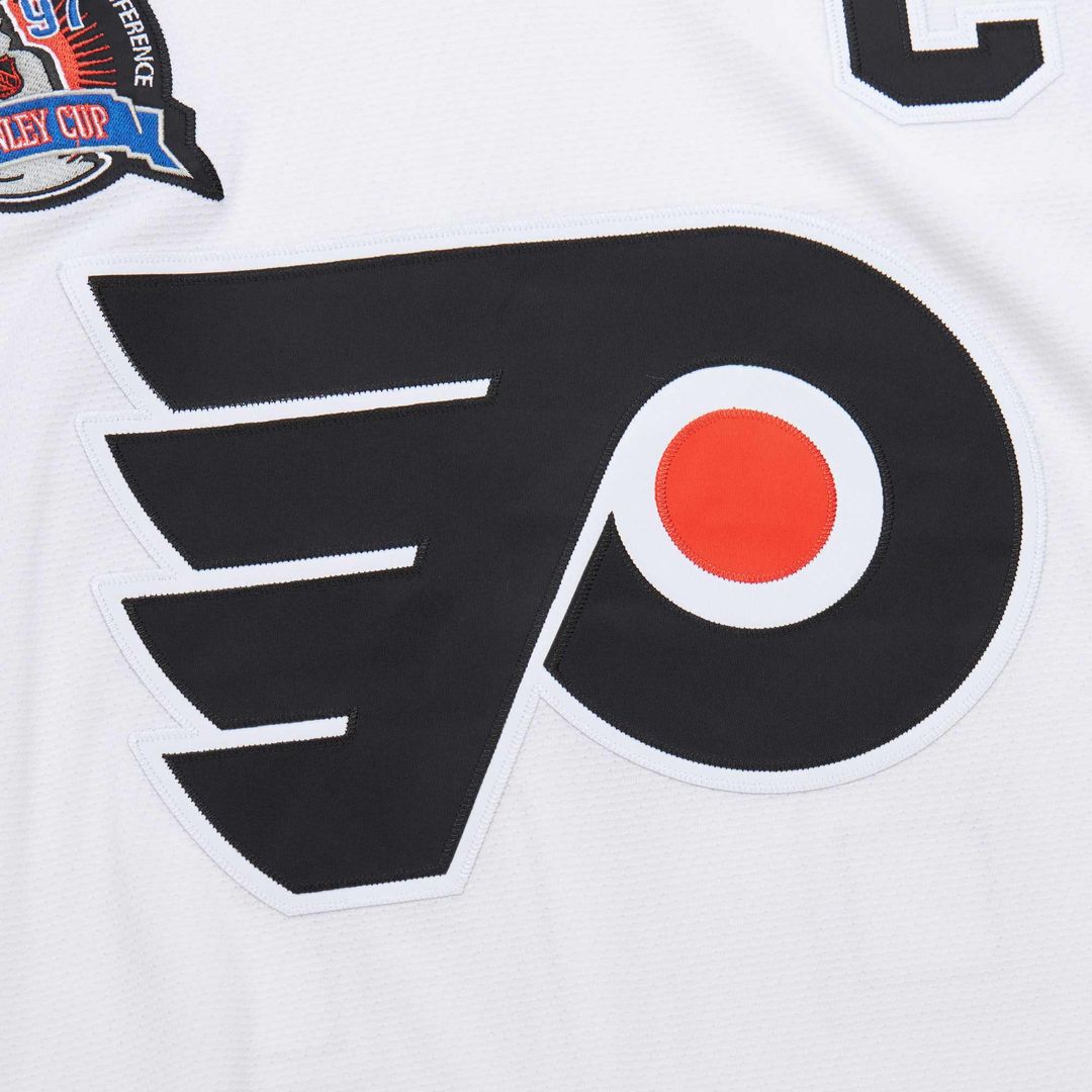 Eric Lindros Philadelphia Flyers 1996-97 Power Play Jersey - Orange