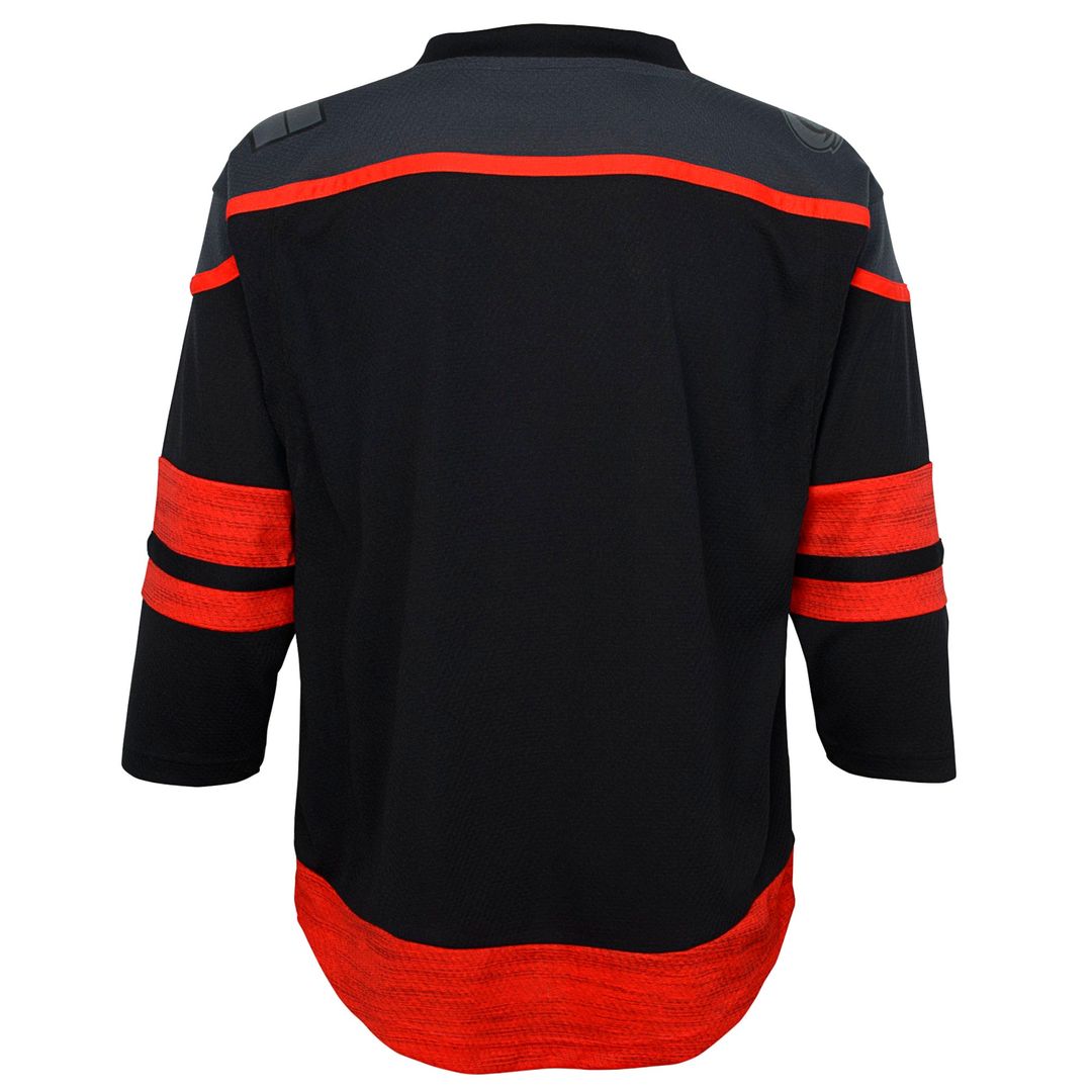 Carolina Hurricanes Youth Home Premier Jersey - Black